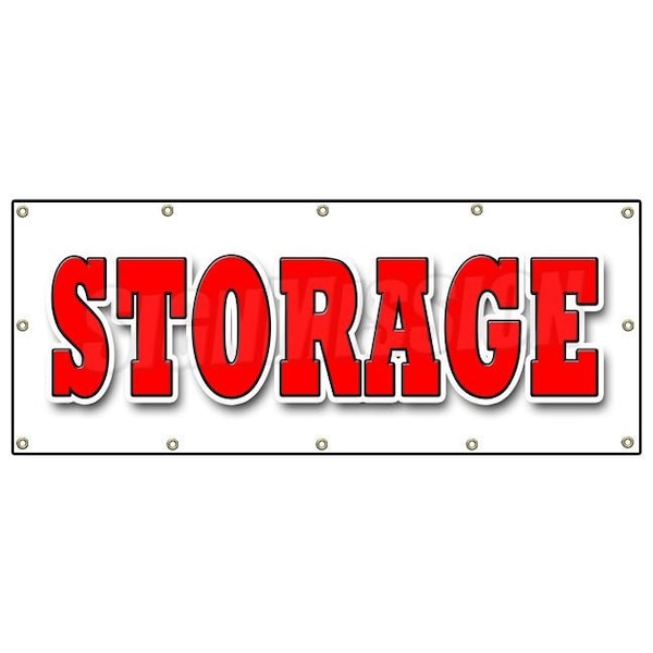 STORAGE BANNER SIGN long short term climate controlled secure indoor